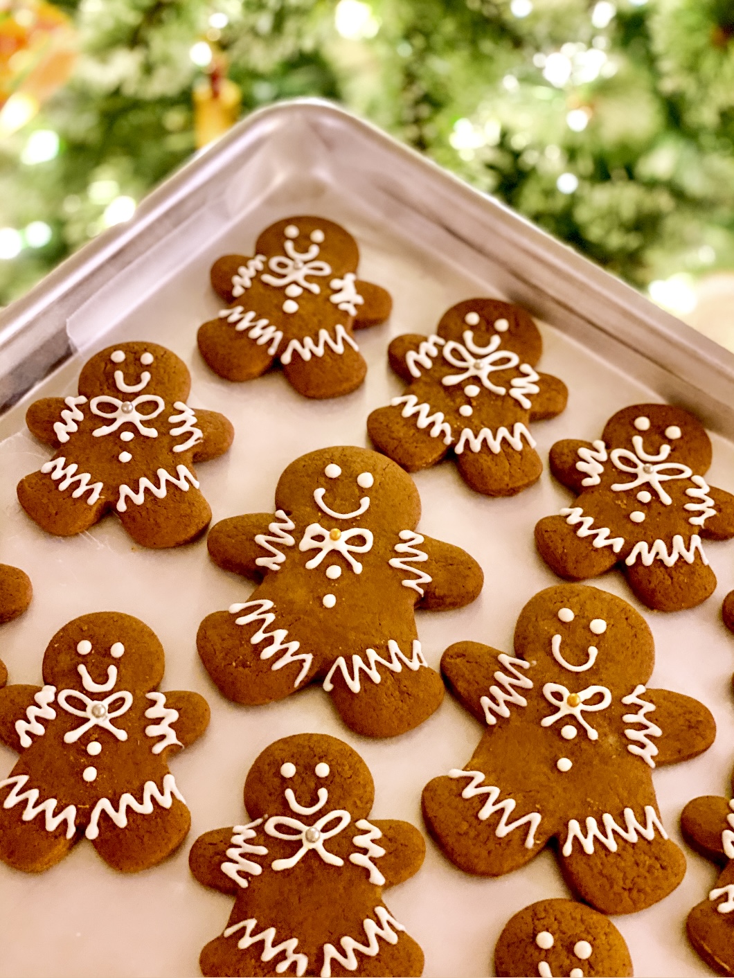 Double Ginger Molasses Cookies - A Kitchen Addiction